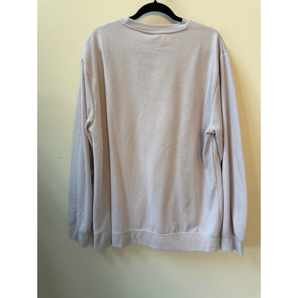 Peanuts Snoopy Camping Gray Crewneck Sweatshirt Size XL - Picture 4 of 4